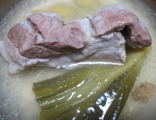 東坡肉（トンポーロー　豚の角煮）　調理②