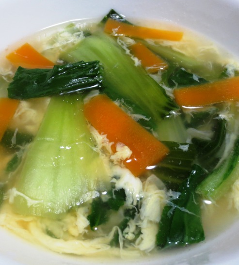 青梗菜のスープ　B