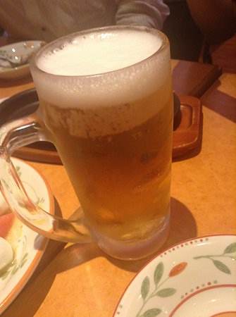 サイゼリヤのビール