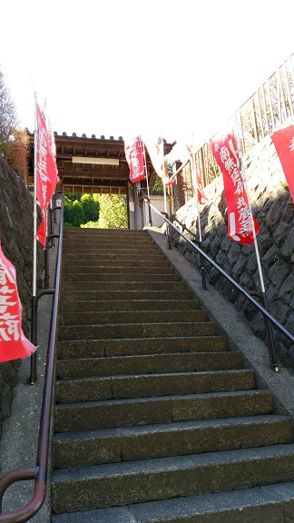 円応寺の階段