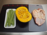 鶏とかぼちゃの煮物38