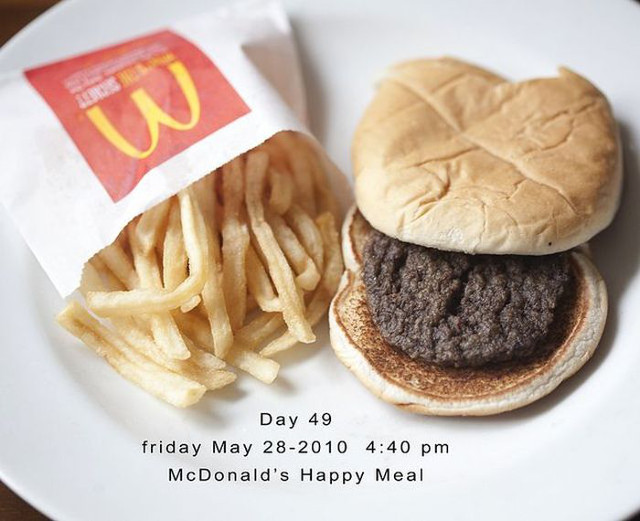 ほんとに食べても大丈夫？マクドナルドのハンバーガーとポテトを979日放置した結果